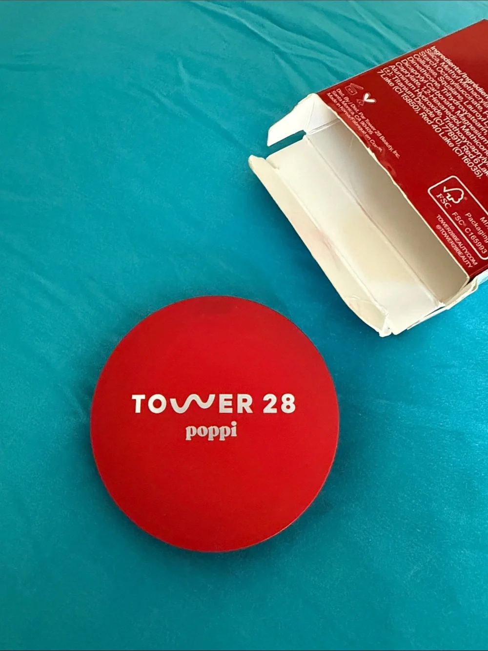 Tower 28 Poppi Cranberry Fizz Blur + Set Matte Powder Blush